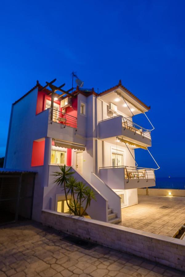 Lemoni Luxury Residence In Front Of The Sea Kechries Kültér fotó