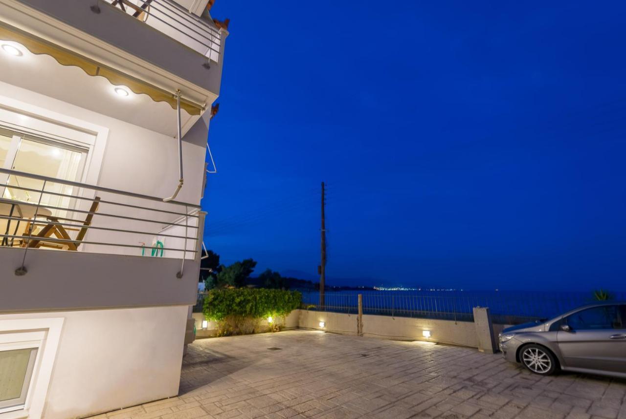 Lemoni Luxury Residence In Front Of The Sea Kechries Kültér fotó